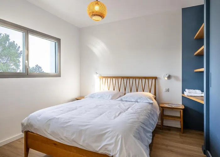 South-Of-France T2 Neuf Haut De Gamme, Climatise, Parking Gratuit, 2Eme Ligne Balcon 3