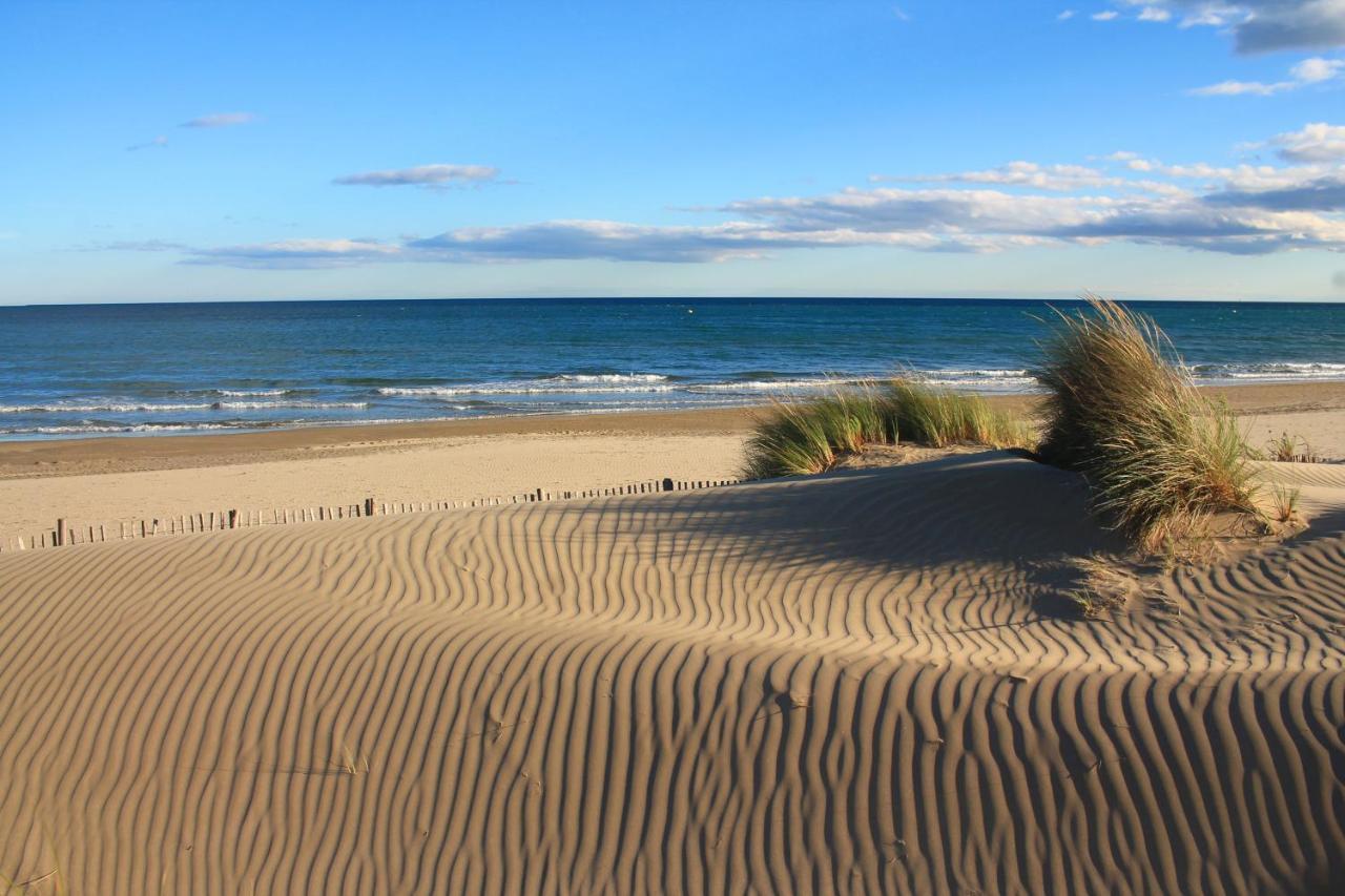 South-of-france T2 Neuf De Gamme, Climatise, Parking Gratuit, 2eme Ligne Balcon 3 Apartment Carnon-Plage